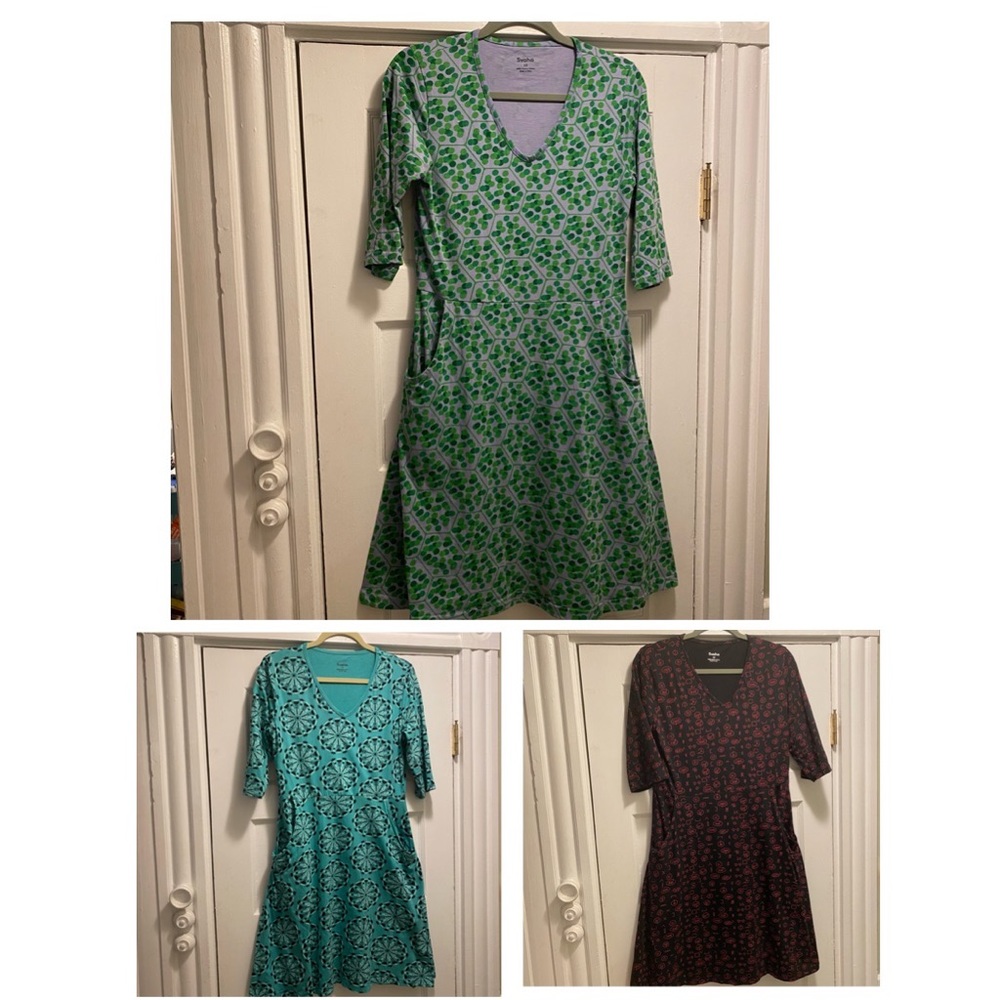 Three EUC Svaha Dresses size 10